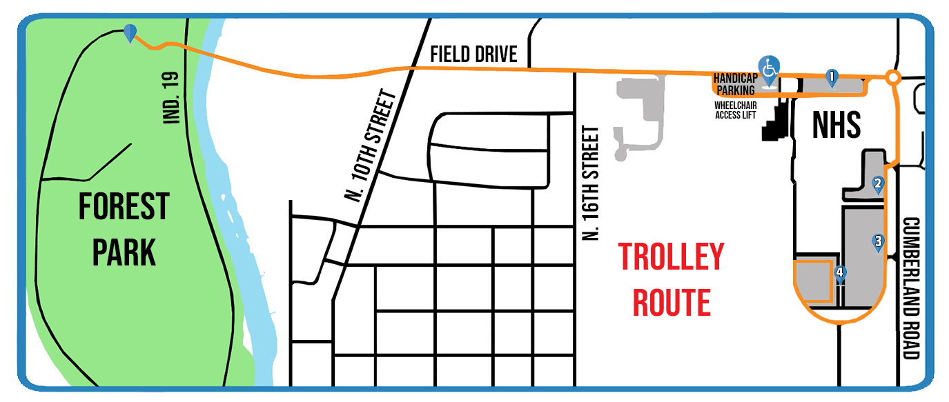 Trolley Map