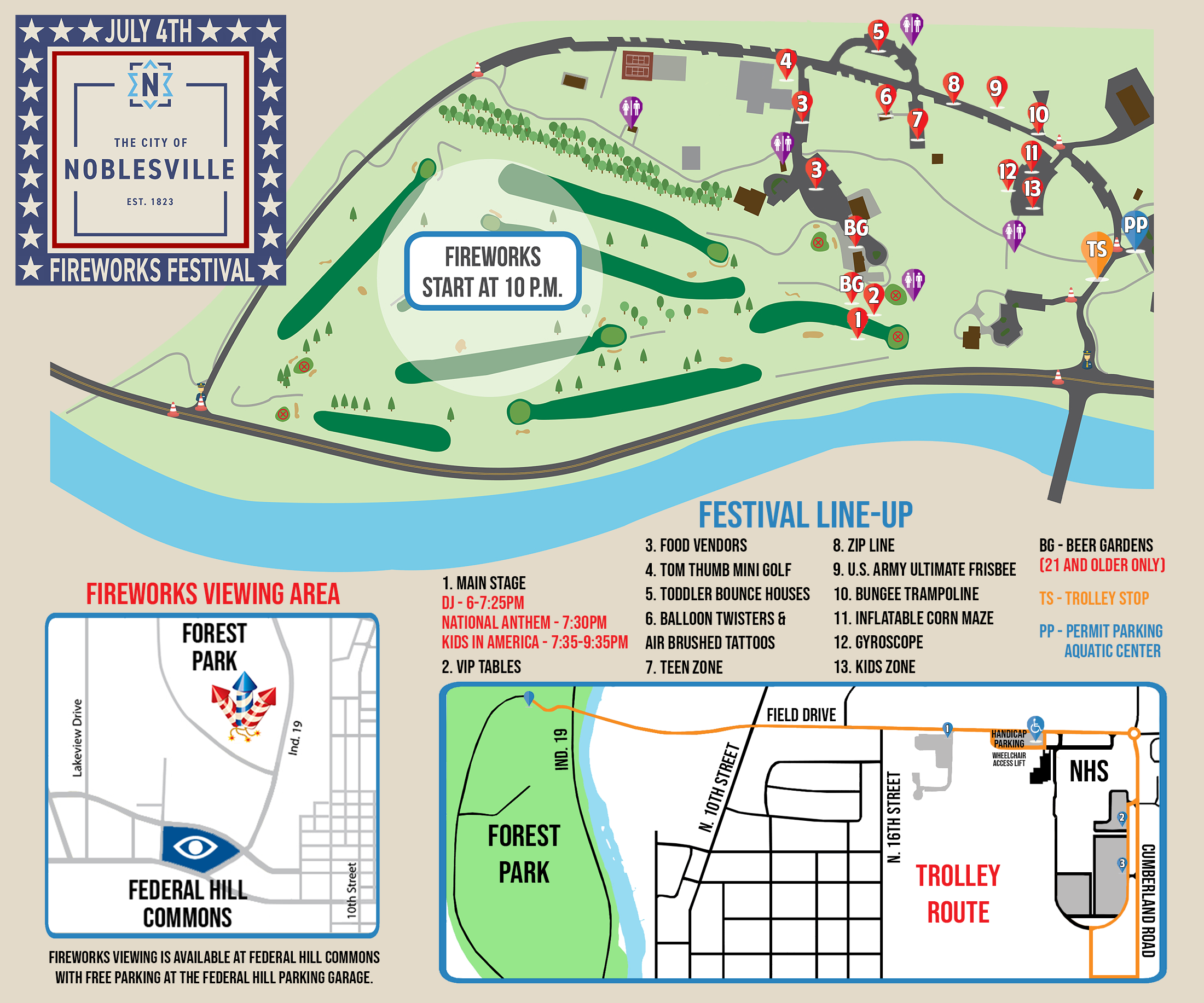 2024 Festival Map
