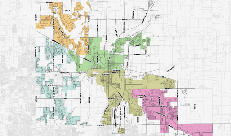 Trash Pickup Map